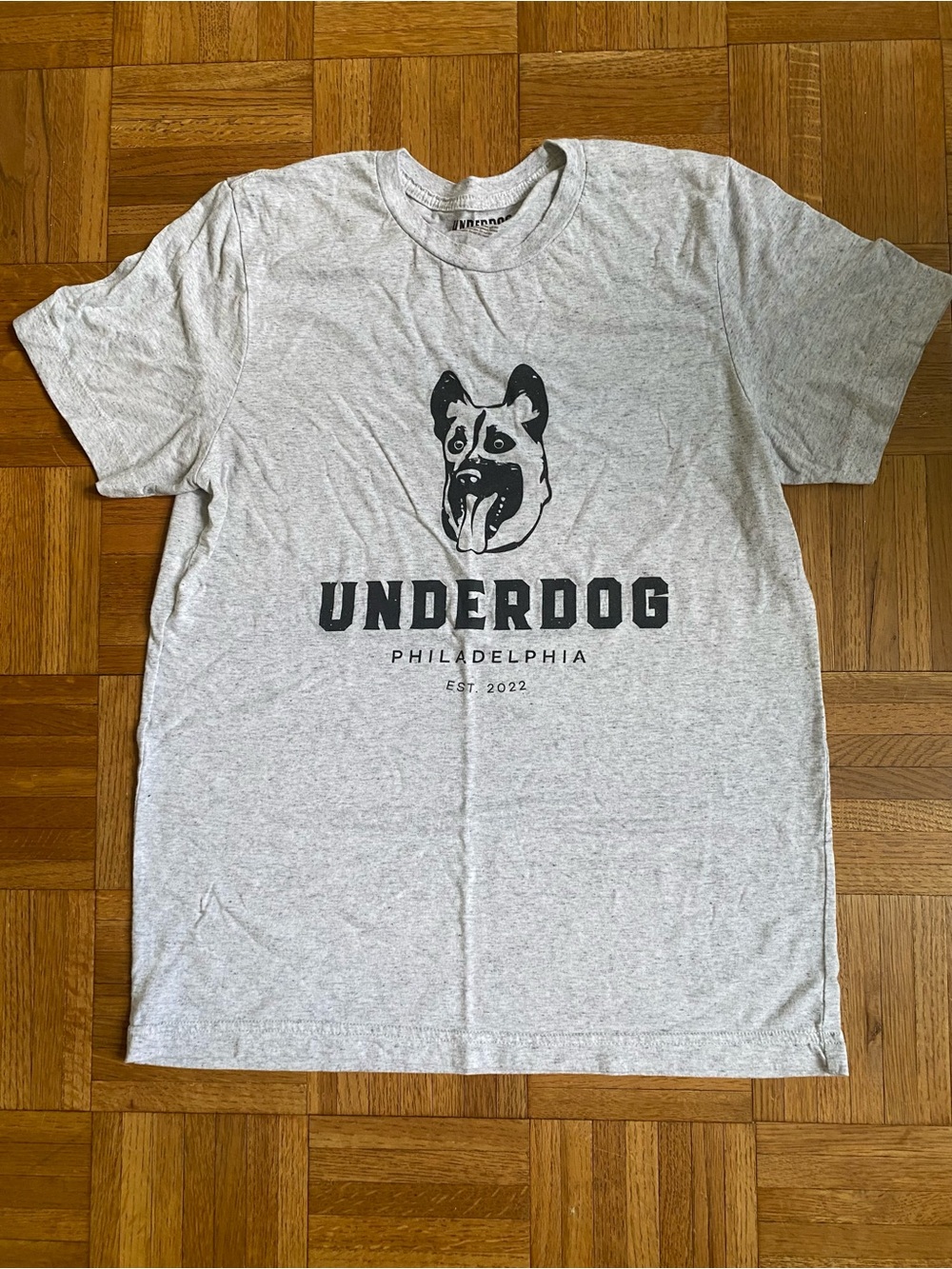 Underdog Philadelphia Hungry Dogs T Shirt Gray Medium